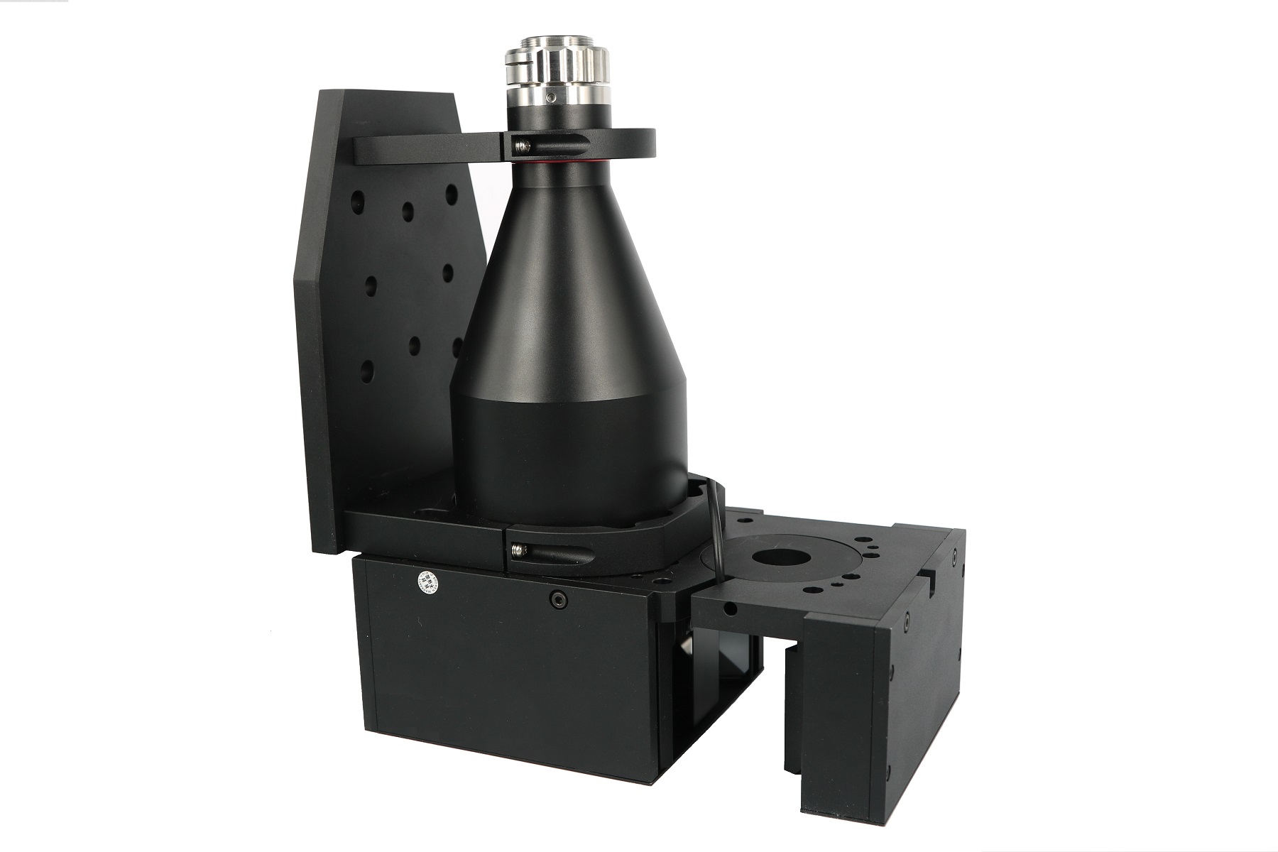 Telecentric lens for 4-side image at 90°
