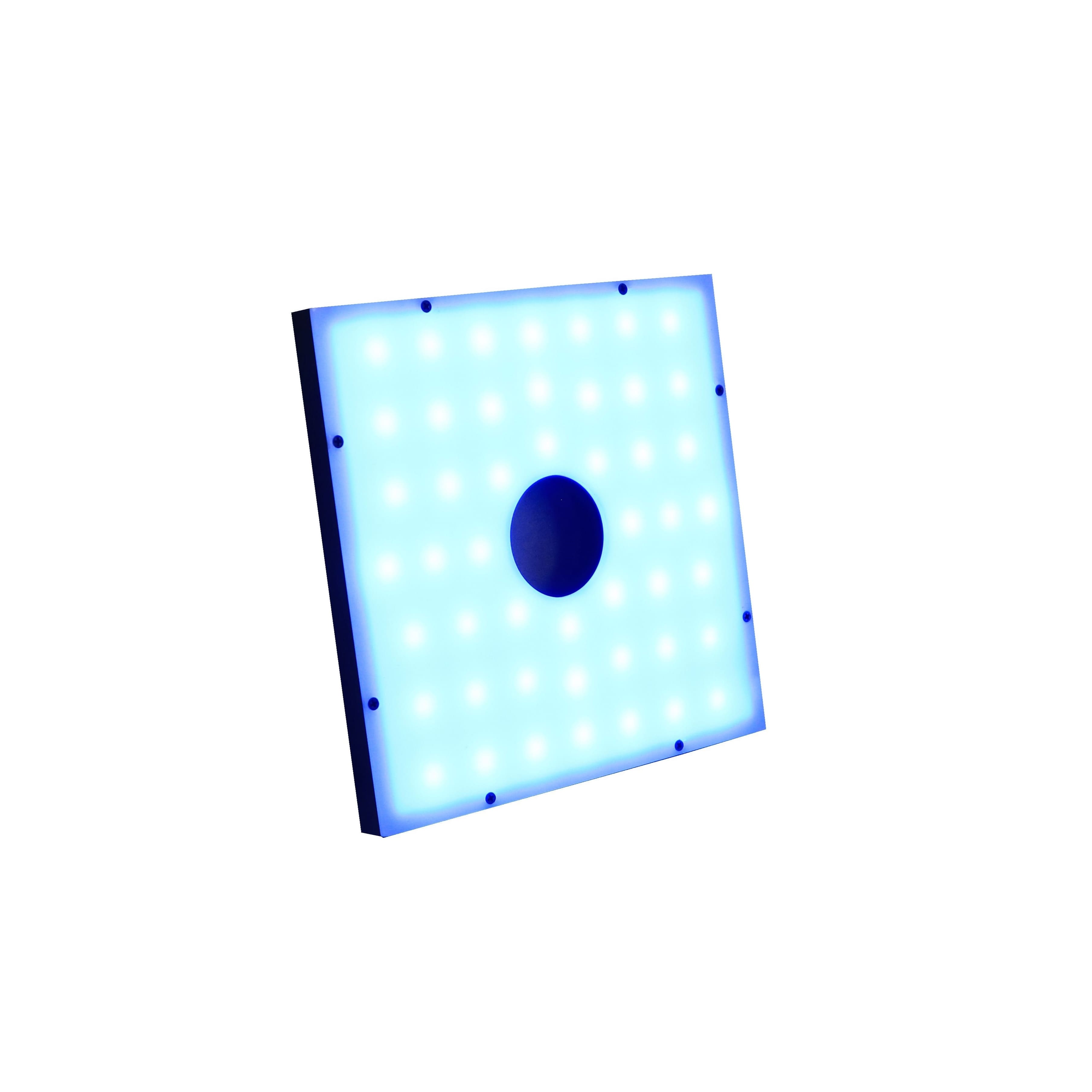 DSQ2-208/208 Diffused Square Panel Lights – Blue