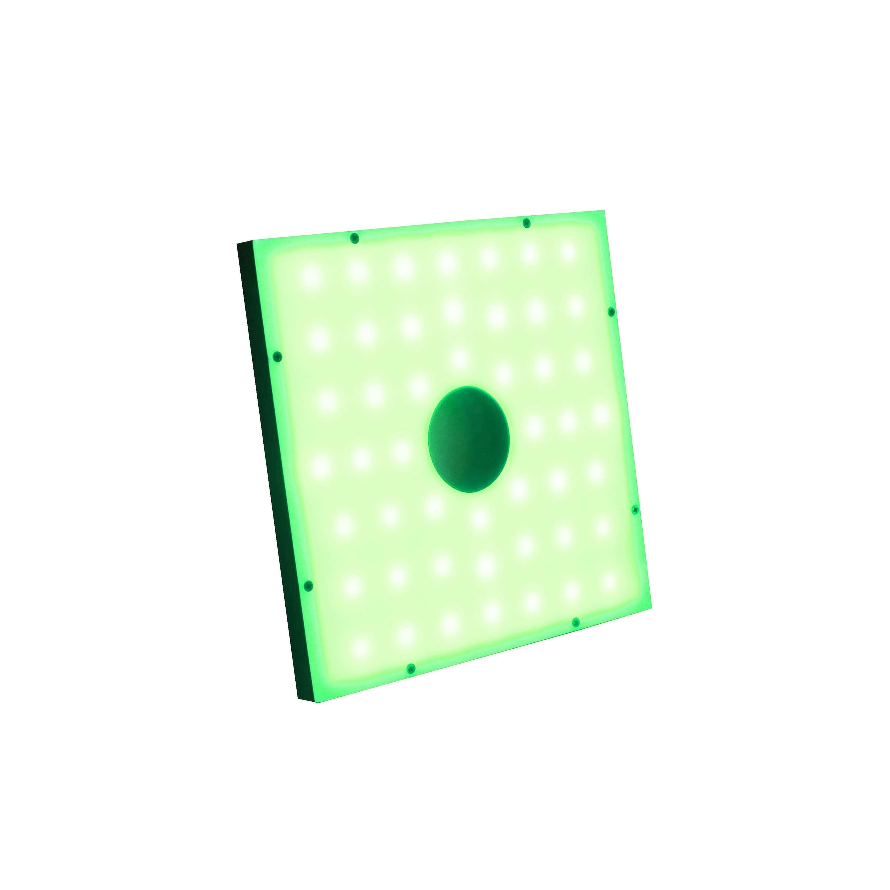 DSQ2-300/300 Diffused Square Panel Lights – Green